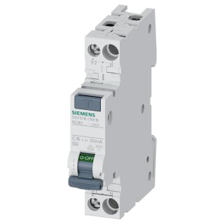 Siemens FI/LS kompakt 6kA 5SV1316-7KK16 Typ A 30mA C16 1TE