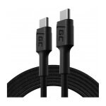 Green Cell KABGC29 USB Kabel 2 m USB 2.0 USB C Schwarz