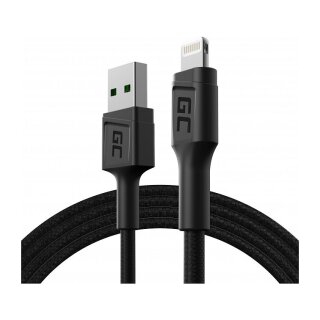 Greencell Powerstream Cable USB-A Micro USB Ultra Charge QC 2.4 120cm