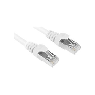 Sharkoon Patchkabel RJ45 Stecker > RJ45 Stecker CAT.6 S/FTP (wei, 1,5 Meter)