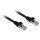 Sharkoon Patchkabel RJ45 Cat.6a SFTP (schwarz, 25 cm, LSOH (Halogenfrei))