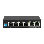 Extralink KRIOS | PoE Switch | 4x Gigabit PoE/PoE+, 2x...