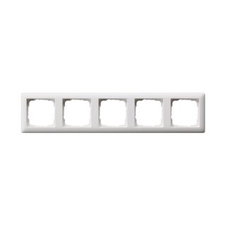 GIRA - Standard 55 - Rahmen 5-fach *reinweiß seidenmatt*
