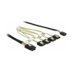 Delock Kabel Mini SAS SFF-8087 > 4 x SATA 7 Pin +...