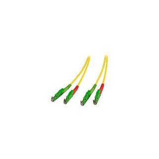 EFB R&M Duplex Patchkabel E2000/APC-E2000/APC OS2 40m LSZH 3mm gelb G657A1 Grade C
