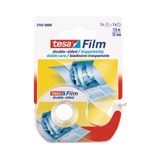 Tesa Doppels.Klebeb. 7,5m x 12mm transparent 57912