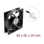 Axiallüfter 48 V DC, 92 x 92 x 25 mm mit 2 Pin...