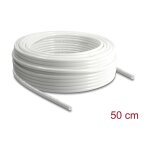 Pneumatikschlauch 10 x 6,5 mm 50 m Rolle weiß