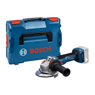 Powertools Akku-Winkelschleifer GWS 18V-11 Professional solo, 18Volt (blau, ohne Akku und Ladegert, in L-BOXX)