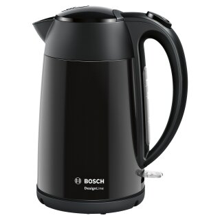Wasserkocher DesignLine TWK3P423 (schwarz, 1,7 Liter)