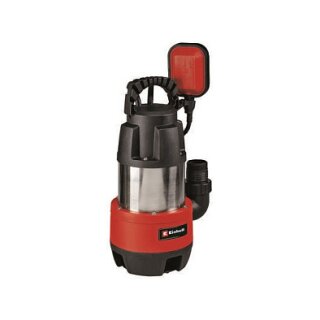 Schmutzwasserpumpe GC-DP 9040 N, Tauch- / Druckpumpe (rot/edelstahl, 900 Watt)