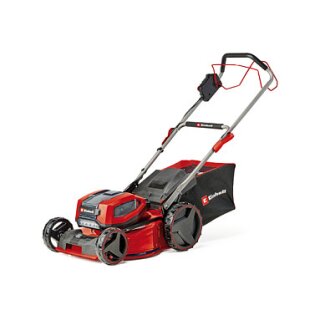 Professional Akku-Rasenmher GP-CM 36/47 S Li BL, 36Volt (2x18Volt) (rot/schwarz, 4x Li-Ionen Akku 4,0Ah, mit Hinterradantrieb Vario Speed)