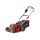 Professional Akku-Rasenmher GP-CM 36/47 S Li BL, 36Volt (2x18Volt) (rot/schwarz, 4x Li-Ionen Akku 4,0Ah, mit Hinterradantrieb Vario Speed)