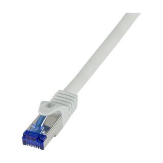 Logilink Patchkabel Ultraflex, Cat.6A, S/FTP, grau, 2 m