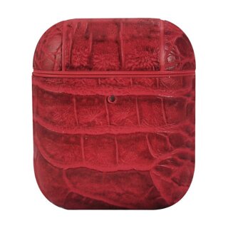 TERRATEC AirPods Case AirBox Crocodile Pattern Red