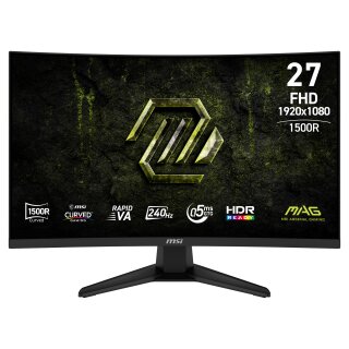 68,6 cm (27") 1920 x 1080 Pixel MSI 9S6-3CE91H-012 16:9 Full HD Rapid VA 0,5 ms 240 Hz HDR DisplayPort HDMI VESA