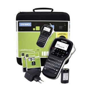 DYMO LabelManager 280 im praktischen Koffer(SoftCase)Qwerty