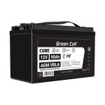 Green Cell CUBE AGM IP54 12V 90Ah VRLA Battery Gel deep...