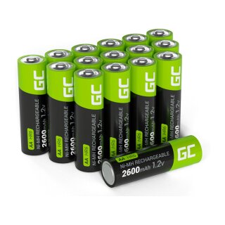 Green Cell 4x AA HR6 2600mAh Battery