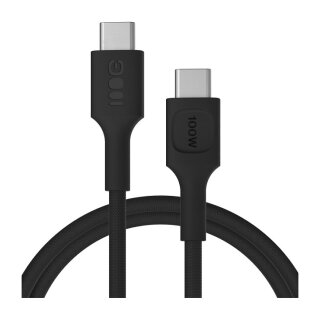 Green Cell USB-C cable 1.2m 100W Greencell PowerStream Fast Charging PD Panther Black