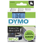DYMO D1 Schriftband 9mmx7.0m schwarz->blau