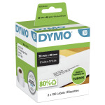 Dymo LabelWriter Etiketten - Schwarz auf Weiß 28 x...