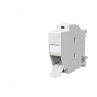 METZ CONNECT Keystone REGplus IP20 lichtgrau unbestckt