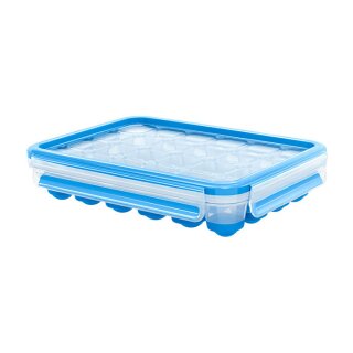 Emsa 514549 Clip & Close Eiswrfelbox mit Deckel