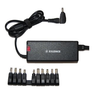 Xilence XM008 Universal Notebook Ladegert, 9 Adapter, LED Anzeige, 75W