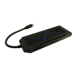 LC-Power HUB LC-HUB-C-MULTI-6-RGB black