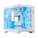 Chieftec Visio GM-30W-TG-OP (wei, Tempered Glass x 2)