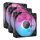 Corsair ICUE LINK RX120 RGB Black 3-pack 120mm Housing Fans