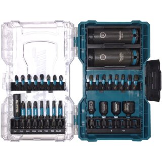 Makita Impact Black Bit- & Schlagnuss-Set. 30-tlg.