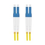 helos LWL OS2 Patchkabel Duplex LSZH 3,0mm LC/LC gelb 15,0m