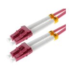 helos LWL OM4 Patchkabel Duplex LSZH 3,0mm LC/LC...