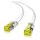 helos Patchkabel Cat.6a Ultraflach U/FTP AWG 32 weiss 15,0m