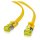 helos Patchkabel Cat.6a Ultraflach U/FTP AWG 32 gelb 15,0m