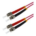 helos LWL OM4 Patchkabel Duplex LSZH 3,0mm ST/ST...