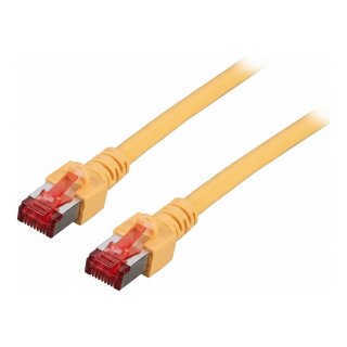Patchkabel CAT6 RJ45 S/FTP 1m yellow