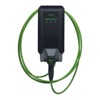 Keba KC-P40-16EU0-C6S1AE00-LS1R1101BL0-BK00 P40 black 11kW-3phase cable 6m BLE-W