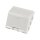 EFB Zentralplatte 45x45mm für 1 Keystone, Auslass gewinkelt