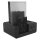 4-bay DockingStation für 2x M.2 NVMe und 2x 2,5"/3,5" HDD/SSD in Single Modus, Host USB 3.2 Gen 2, 10 Gbps