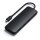 Satechi USB-C Multiport Adapter mit SSD Gehäuse, Schwarz, ST-UCHSEK