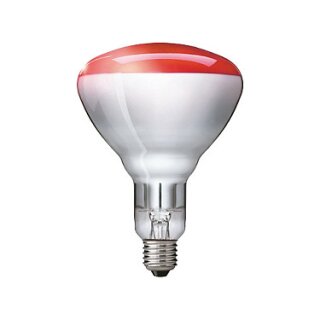 Infrarotlampe BR125 IR 250W E27 230-250V Red