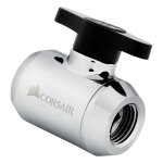 K Corsair Hydro X Series XF Ball Valve Chrome