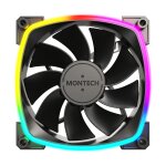 Montech RX120 PWM 120x120x25 (schwarz, 120 mm)