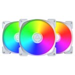Montech HP140 ARGB PWM 140x140x25 (weiß, 3er Pack,...