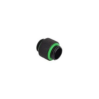 Bitspower Adapter gerade G1/4 Zoll AG auf G1/4 Zoll AG - lang, schwarz matt