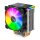 K Jonsbo CR-1400 CPU-Kühler, ARGB - 92mm, schwarz