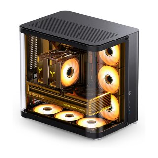 Jonsbo TK-2 2.0 Midi-Tower, Tempered Glass - schwarz